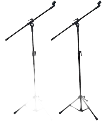 Kit 2 Suporte Para Microfone Pedestal Girafa c/ Cachimbos