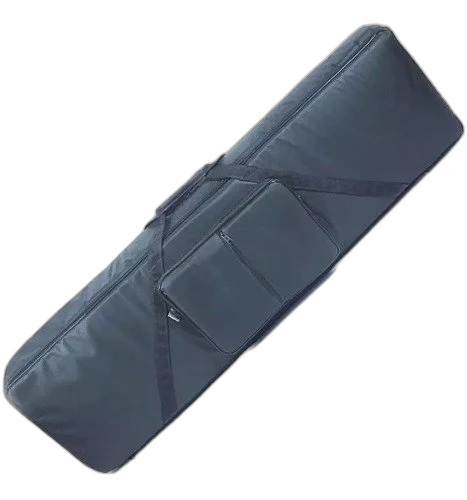 Capa Teclado Acolchoado 6/8 Bolso Duplo Super Luxo Nylon