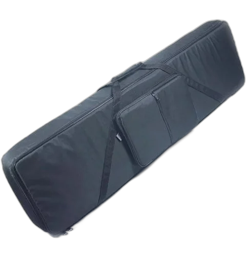 Capa Teclado Acolchoado 6/8 Bolso Duplo Super Luxo Nylon