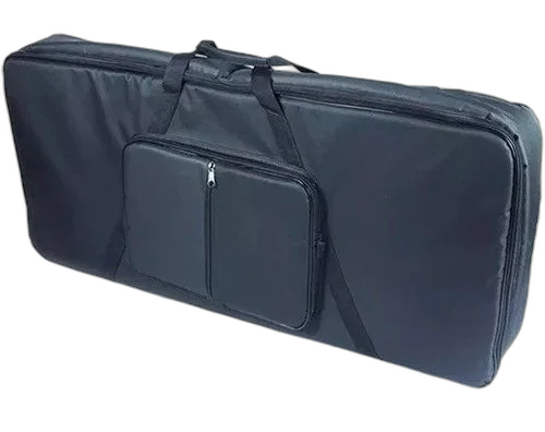 Capa Teclado 5/8 Acolchoado Bolso Duplo Super Luxo Nylon