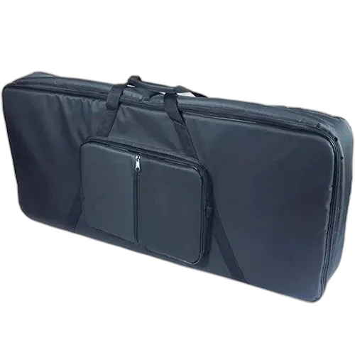 Capa Teclado Acolchoado 5/8 Bolso Duplo Super Luxo Nylon