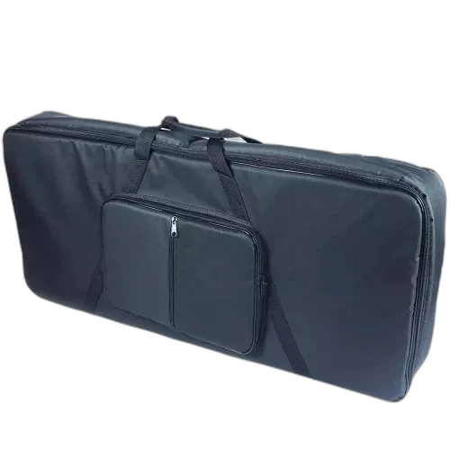Capa Teclado Acolchoado 5/8 Bolso Duplo Super Luxo Nylon