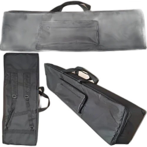 Capa Bag Master Luxo Para Teclado Roland E09 Nylon Preto