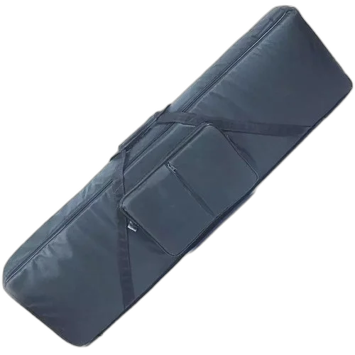 Capa Teclado 6/8 Acolchoado Bolso Duplo Super Luxo Nylon