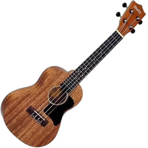 Ukulele Acústico Shelby Soprano Cordas Nylon C/ Escudo Su21m