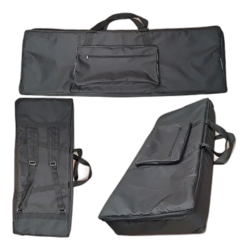 Capa Bag Para Teclado Yamaha Psr E333 Master Luxo Nylon Preto
