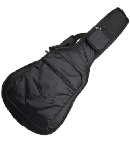 Capa Bag Violão Folk Premium Acolchoada Nylon 70 Ultra Resistente Preto