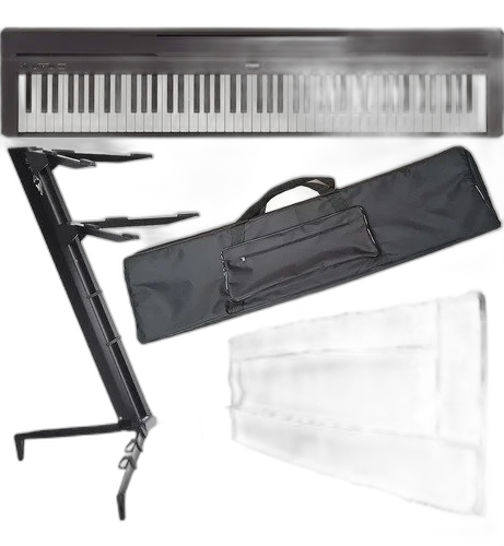 Kit Piano Digital P45 Yamaha C/ Acessórios + Suporte Stay