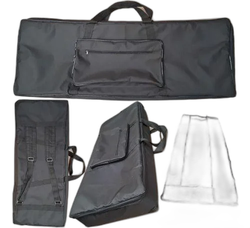 Capa Bag Master Luxo Teclado Yamaha Psr-ew300 Bk + Cobertura