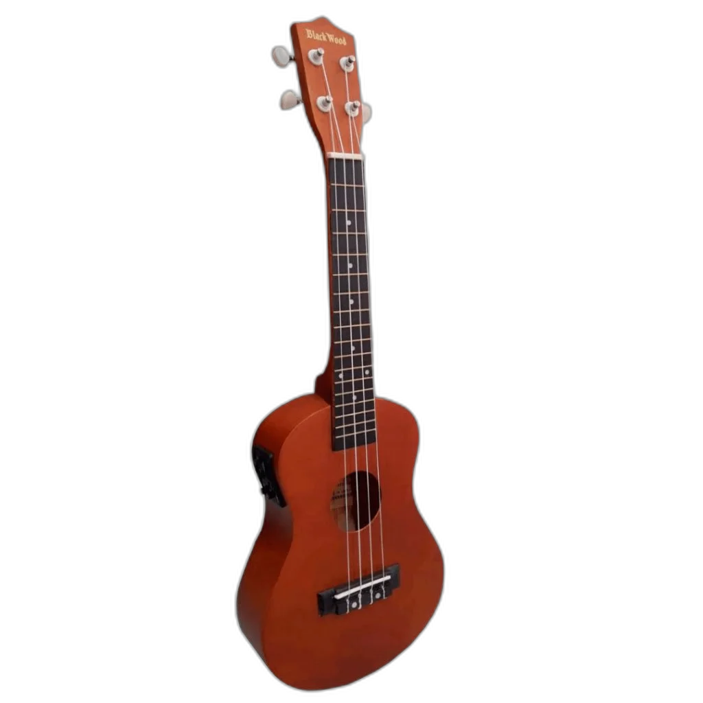 Ukulele Eletrico Concerto Cordas Nylon Blackwood Xu23eq
