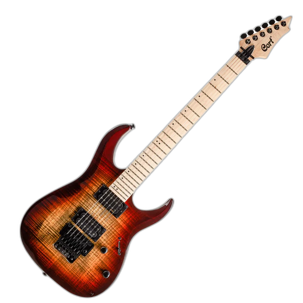 Guitarra Cort X300 Eletrica Brown Burst (brb) Emg Solida