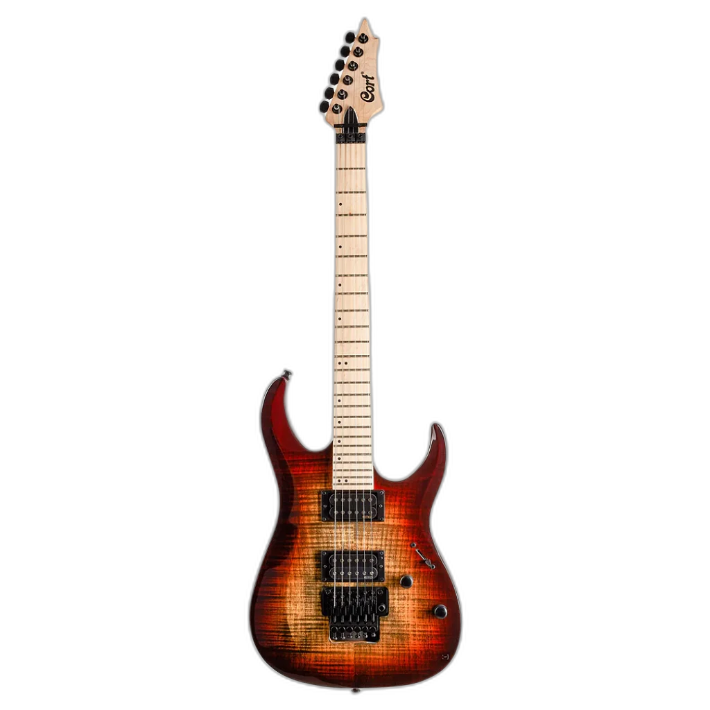 Guitarra Cort X300 Eletrica Brown Burst (brb) Emg Solida