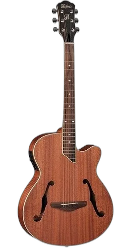 Kit Violão Eletroacústico Aço C/ Afinador Hmf240 Nt Hofma