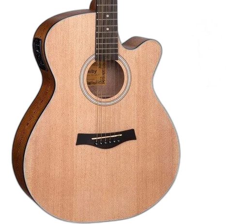 Kit Violão Eletroacústico Shelby Eq 3 Bandas Aço Sga-194c