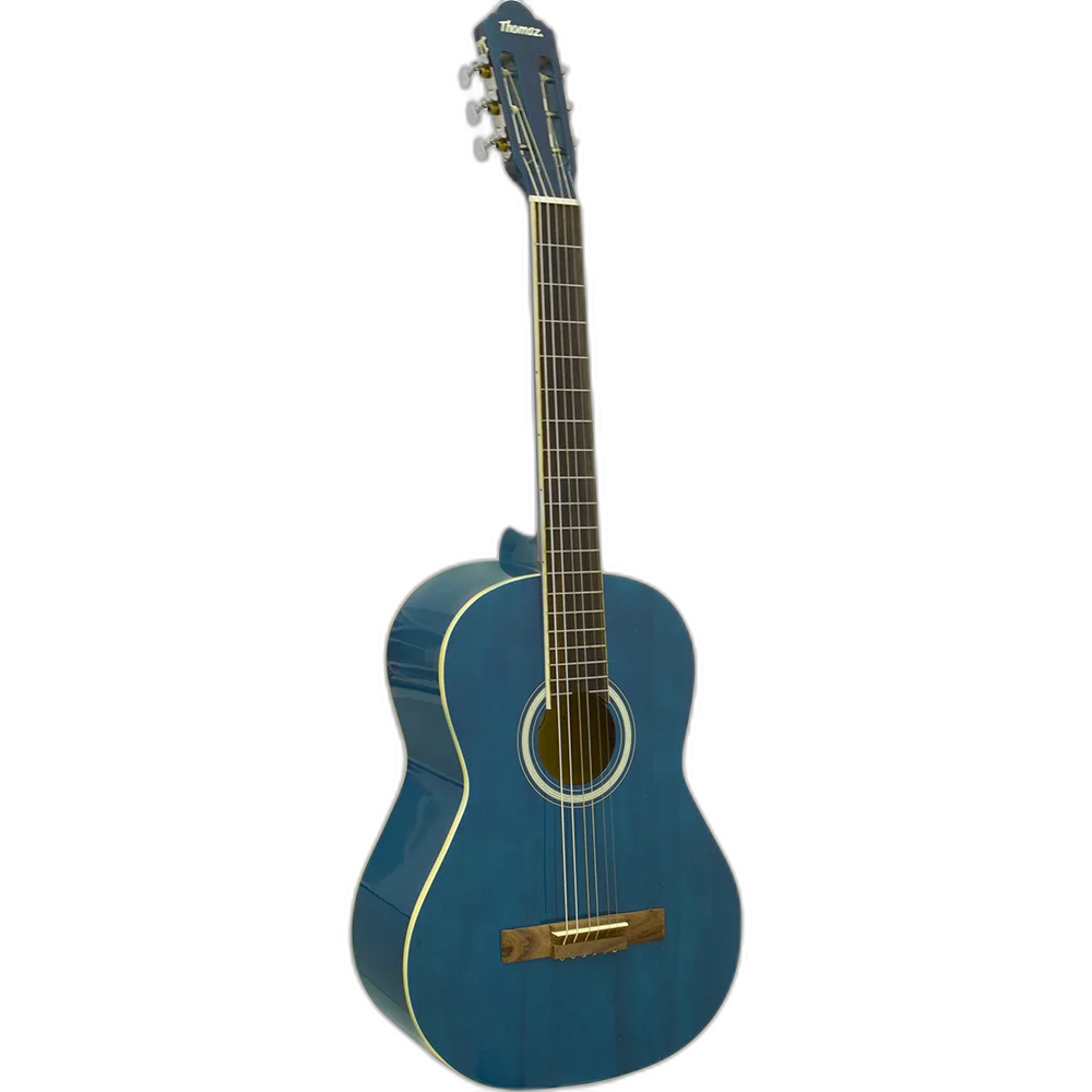 Violão Acústico De Aço Para Destros Com Tensor Tcg 390 A Azul Thomaz