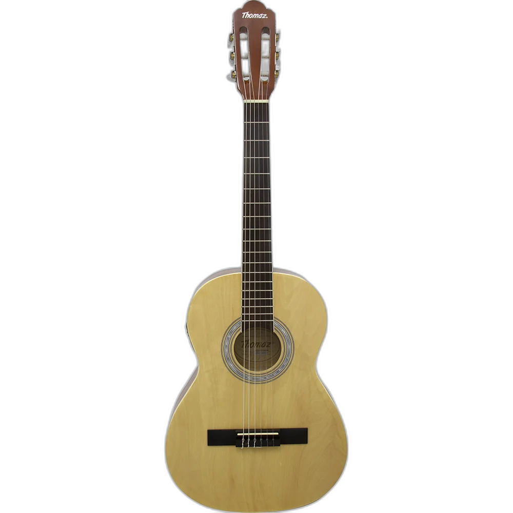 Violão Eletroacústico Kids De Nylon Tcg 360 Eq Natural Thomaz