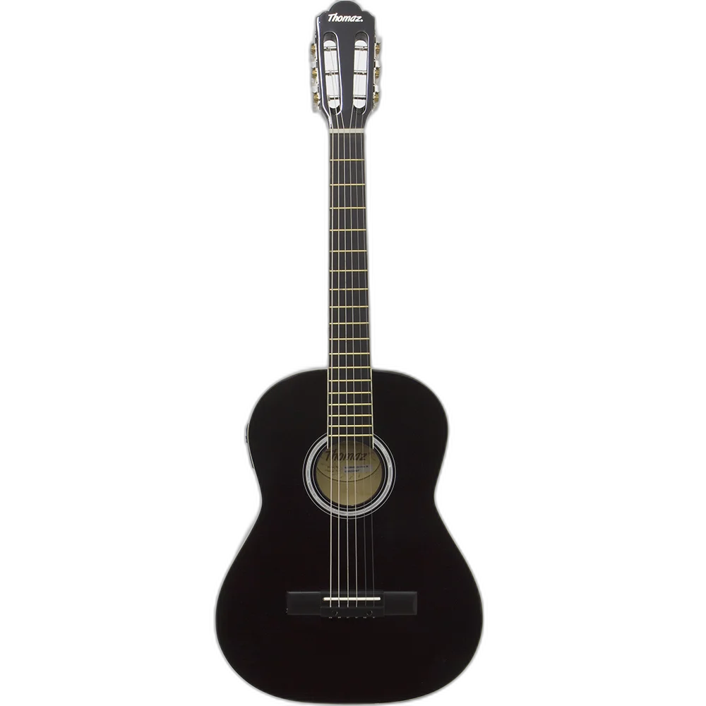 Violão Eletroacústico Kids De Aço Tcg 360 A Eq Preto Thomaz