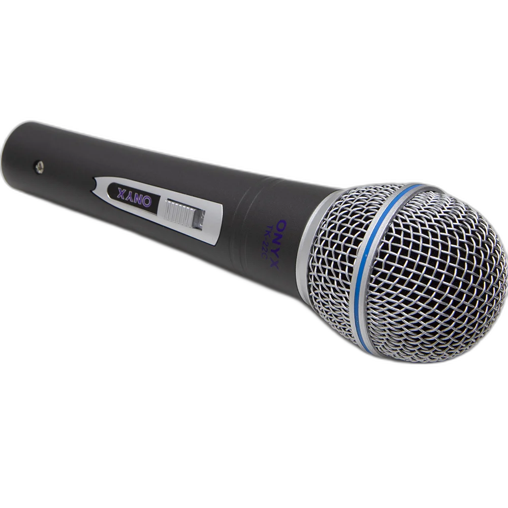 Microfone Dinâmico Com Fio Tk 22c Onyx
