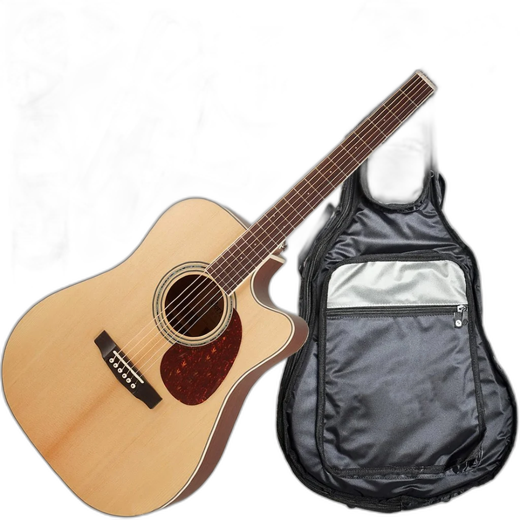 Kit Violão Eletroacústico Folk Cort Mr710F Eq Fishman Stnt
