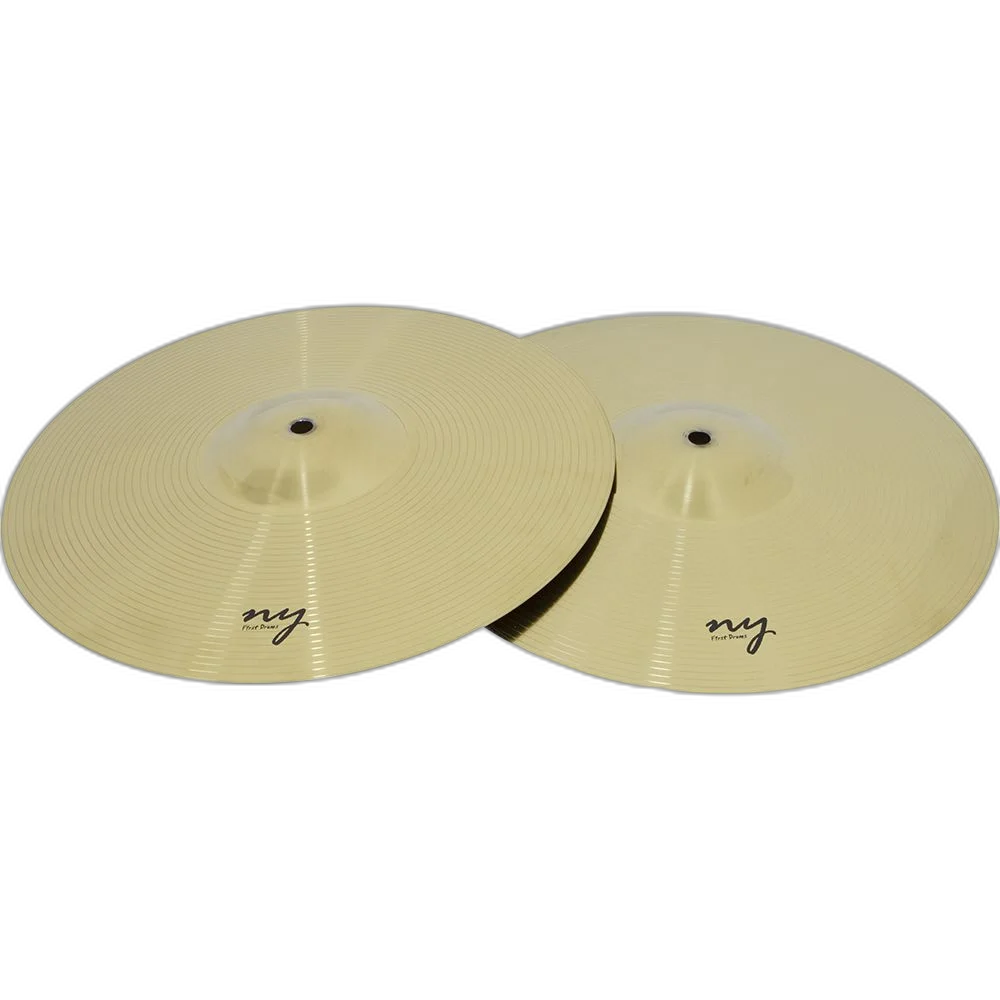 Par De Pratos De Bateria Chimbal 14" New York