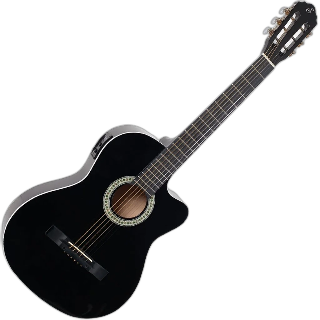 Violão Eletroacústico Aço Giannini Start SF-14 Preto Vtr347